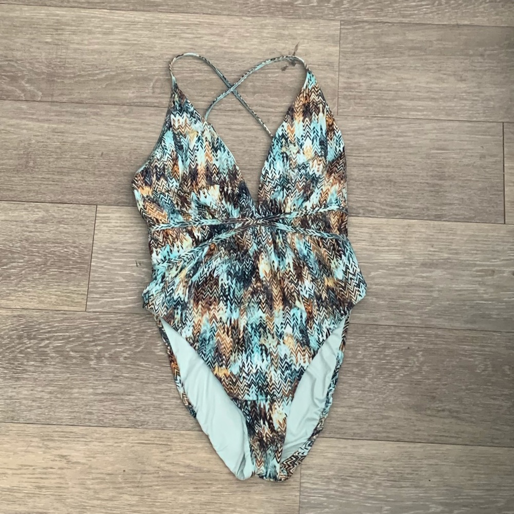 One piece BCBG swim sample suit